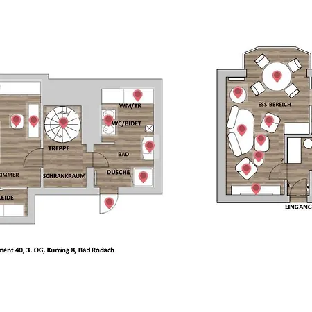 Und Ferienwohnung, Wohnen Auf Zeit, Kurring 8, 아파트 *